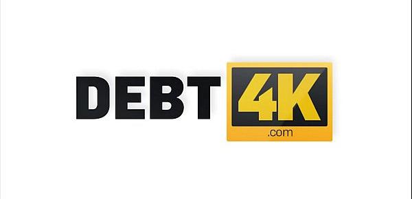  DEBT4k. Loan agent takes hottie from behind for her huge debts
